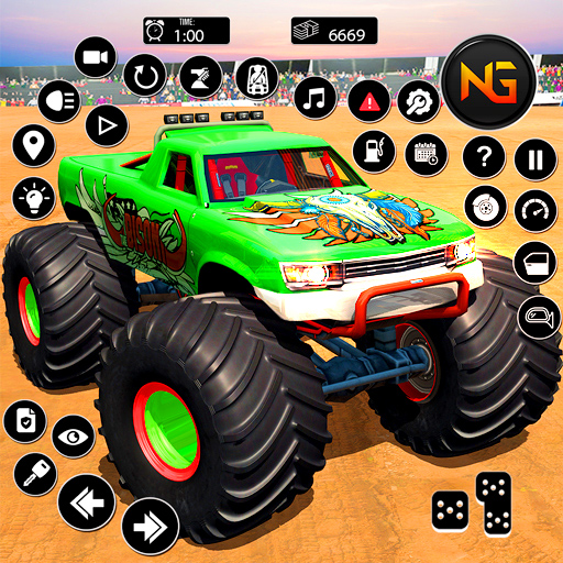 Real Monster Truck Game: Derby icon
