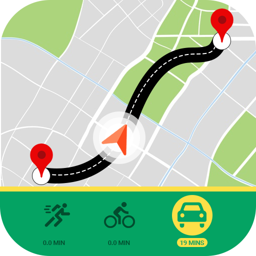 GPS Route Finder :  Maps Navigation &amp; Directions icon
