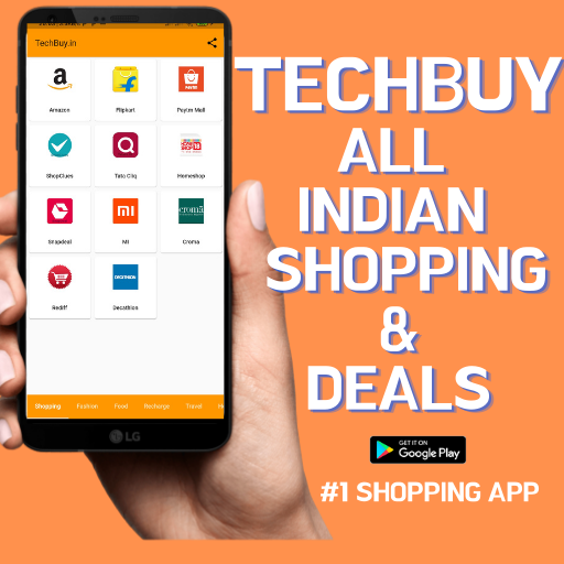 TechBuy All in one Indian Shopping App [No Ads] icon