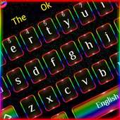 Neon Magical Edge Keyboard Theme on 9Apps