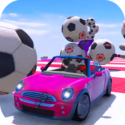 Superhero Car Racing: Impossible ramp stunts icon