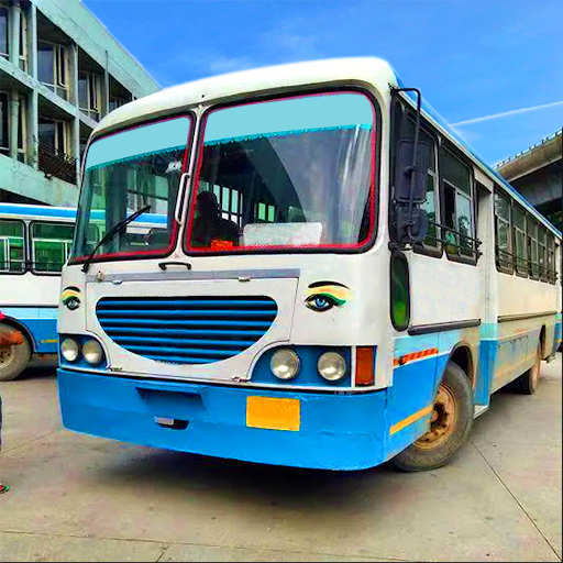 Bus simulator 3d 2022 bus game आइकन