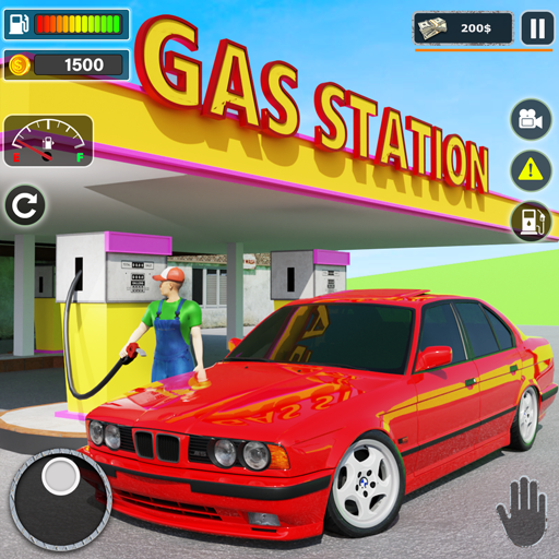 Gas Station Junkyard 3D Sim icon