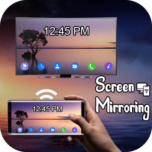 Screen Mirroring to Smart TV icon