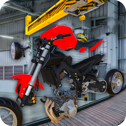 Bike Builder Shop 3D: Motorcycle Mechanic Factory icon