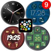 "Varied" watch face pack 1 for Bubble Clouds
