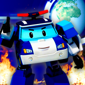 Robot Car Run Shooter icon
