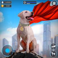 Flying Super Hero Dog Rescue