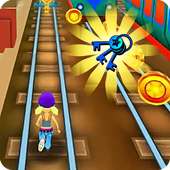 Subway Train Surfing Run