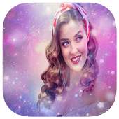 Glitter photo frame editor