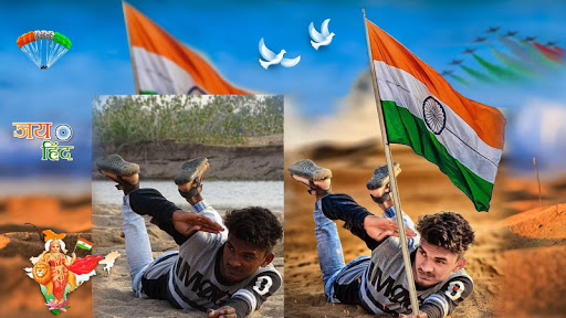 Indian Flag Photo Editor screenshot 4