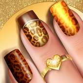 3D Nail Art – Animal Print Manicure