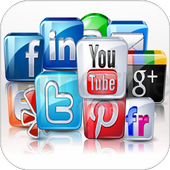 Social Media App All in One icon