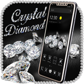 Crystal Diamond Black Theme icon