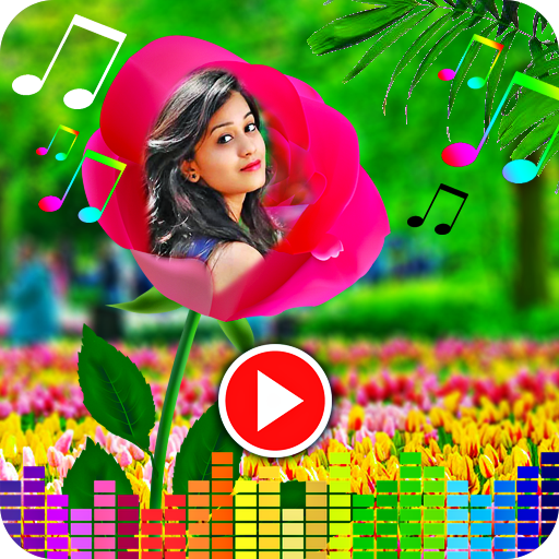 Flower Photo Video maker icon