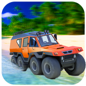 8 Wheeler Russian Truck Sim icon