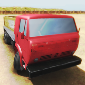 Heavy truck parking icon