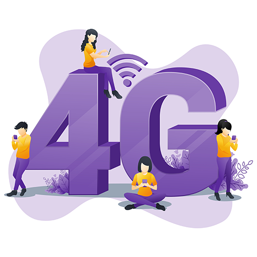 4G LTE MODE icon