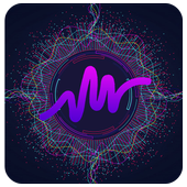 MBit Music: Particle.ly Lyrics Video Status Maker icon