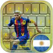 Messi emoji keyboard themes on 9Apps