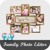 Family Photo Frames And Effects Photo Editor App icon