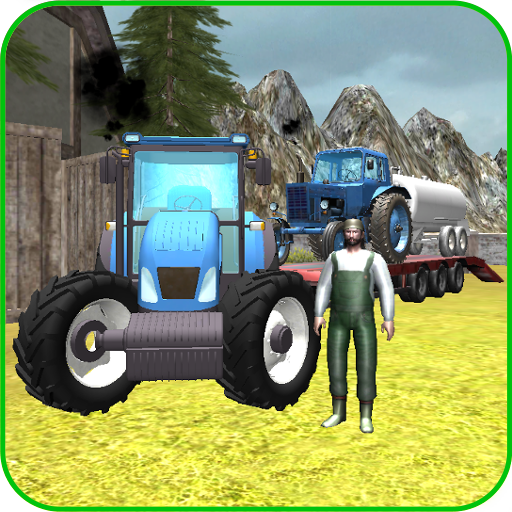 Farming 3D: Tractor Transport icon