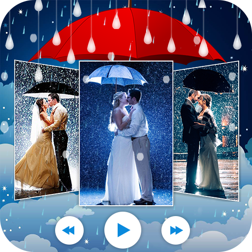 Rainy Photo Video Movie Maker icon