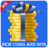 NEW COINS AND SPIN : FREE SPIN AND COINS LINK icon