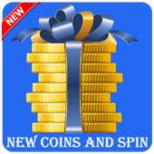 NEW COINS AND SPIN : FREE SPIN AND COINS LINK on 9Apps