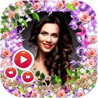 Flower Video Photo Frame