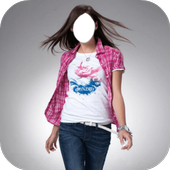 Popular Lady Jeans Fashion Photo Frames icon