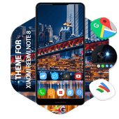 launcher Theme For Xiaomi Redmi Note 8 pro icon
