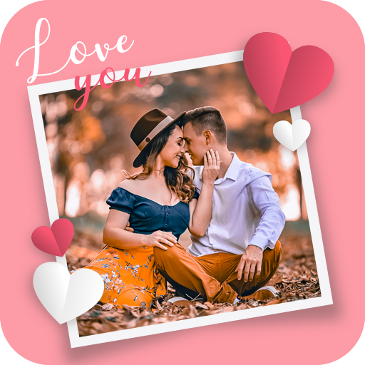 Valentine Photo Editor  2020  - Love Photo Frame أيقونة