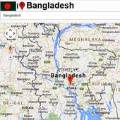 Bangladesh map