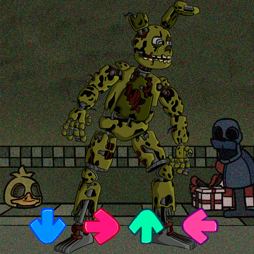 FNF FNaF Springtrap Mod Test أيقونة