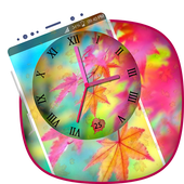 Leaves Clock Live WallPaper icon