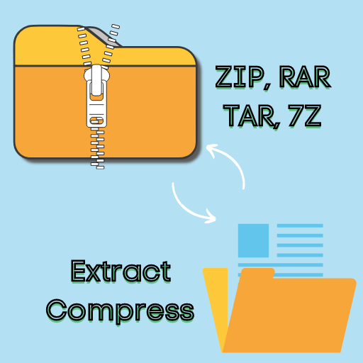 zArchiver: UnZip, Extract Files icon