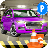 Multi Level Car Parking Sim 3D - Chained Car Park icon