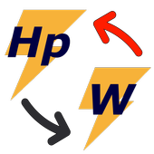 Hp to W icon