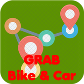 ikon Maps Bike &amp; Car - Grab Finder