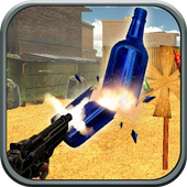 Gun Simulator Bottle Shoot icon