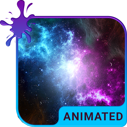Nebulas Animated Keyboard   Live Wallpaper icon