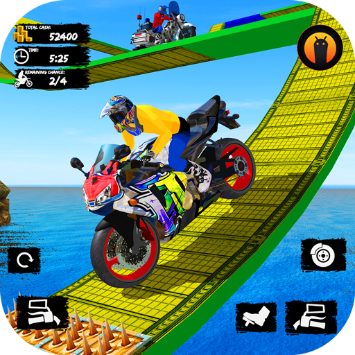 ikon Mega Ramp Bike Race 3d Bike Stunt- Racing Games