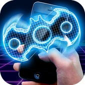 Hand Laser Spinners Fidget 3D icon
