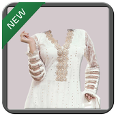 Woman Salwar Suit Photo Maker icon