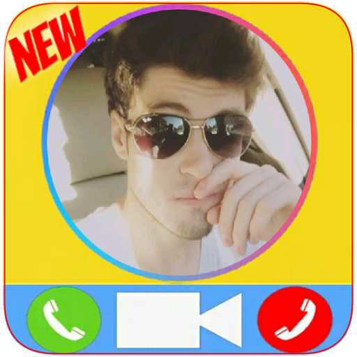Chat with Dudu Moura 📱 Fake Video Call आइकन