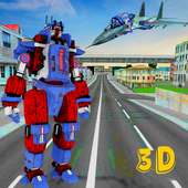 Real Robot Speed Hero Flight Transform Flying Iron