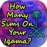 SIms On Iqama of Saudi Arabia ?