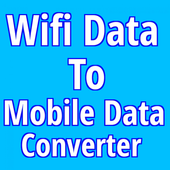 Wifi Data To Mobile Data Converter(Simulator) icon
