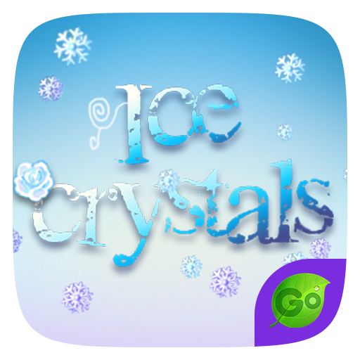 Ice Crystals GO Keyboard Theme icon